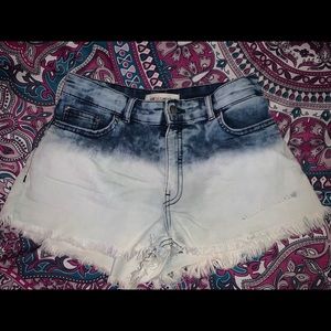 H&M Coachella high waisted shorts